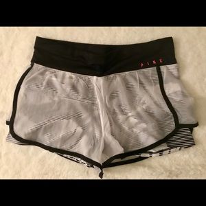 Pink workout/running shorts